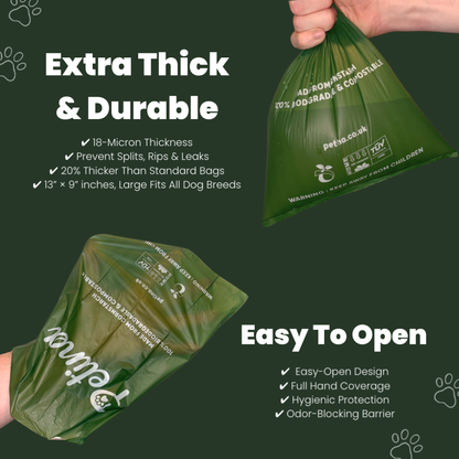 Petina - Compostable Dog poo bags