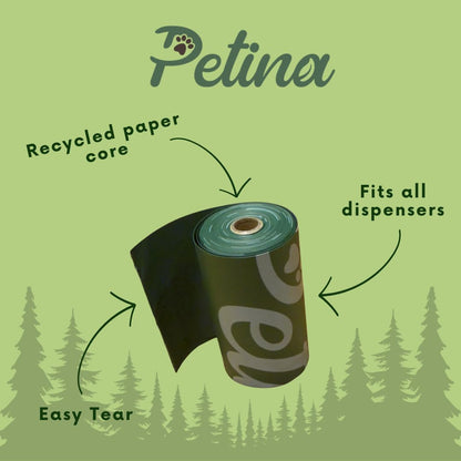 Petina - Compostable Dog poo bags