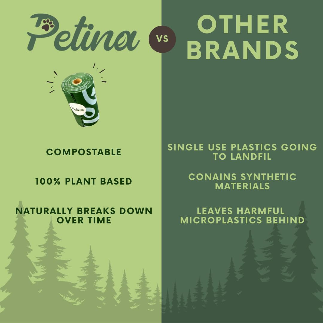 Petina - Compostable Dog poo bags